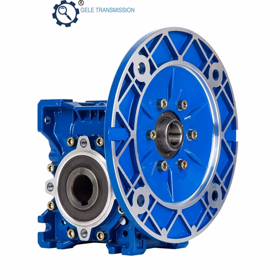 Caixa de engrenagens de redução de sem-fim Gphq RV63 com motor de 0,75kw