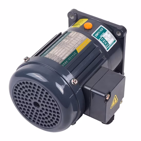 Gpg Motor de Engrenagem Médio Pequeno para Logística Automática Máquinas de Embalagem de Linha CH CV 18 22 28 32 40 50mm Eixo de Saída 100W 200W 400W 750W 1500W 2200W 3700W